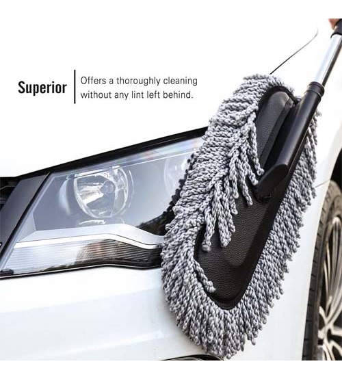 Expendable Car Wash Microfiber Cleaning Brush Duster